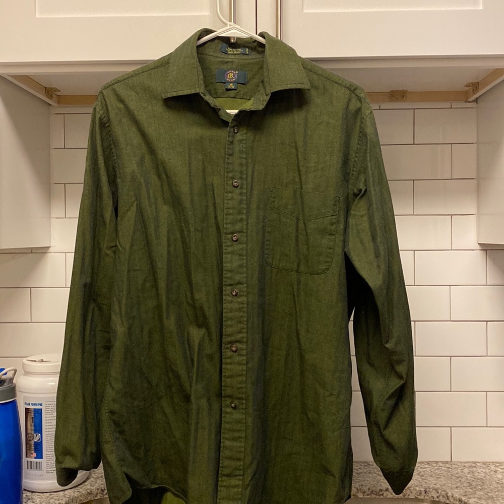 Dark Green Dress Shirt
